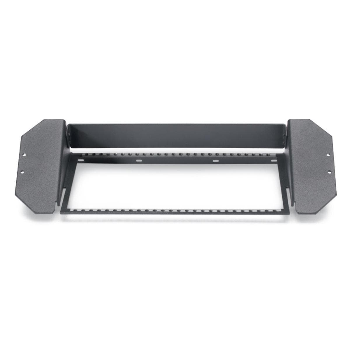 Mounting frame for floor tank , 2 HE, 4 BE for SYSBOXX-Module; with 25 front panel screws, colour: a