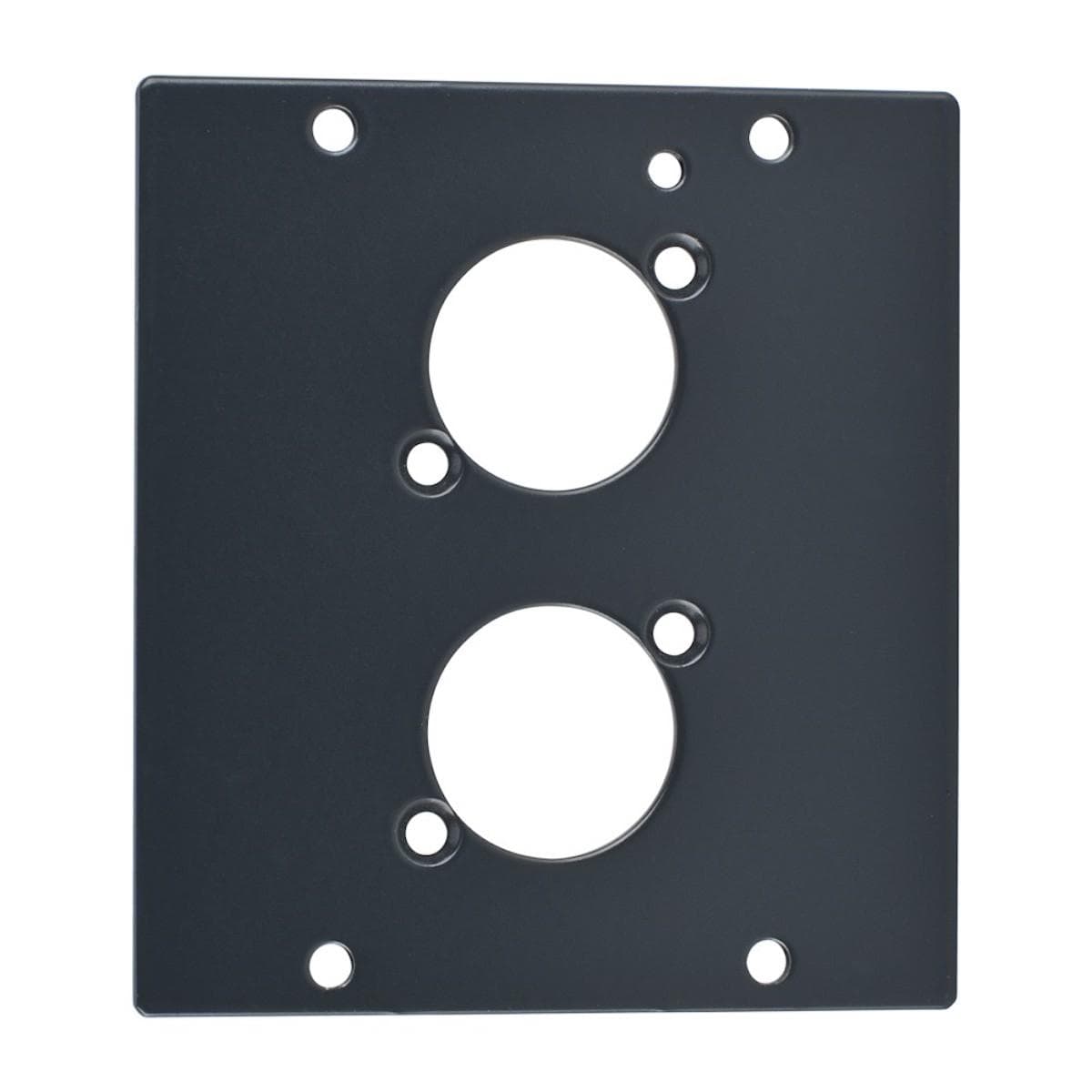 SYSBOXX Side panel blank panel, 2 HE for SYSBOXX, galvanized sheet steel 2mm, colour: anthracite, RA