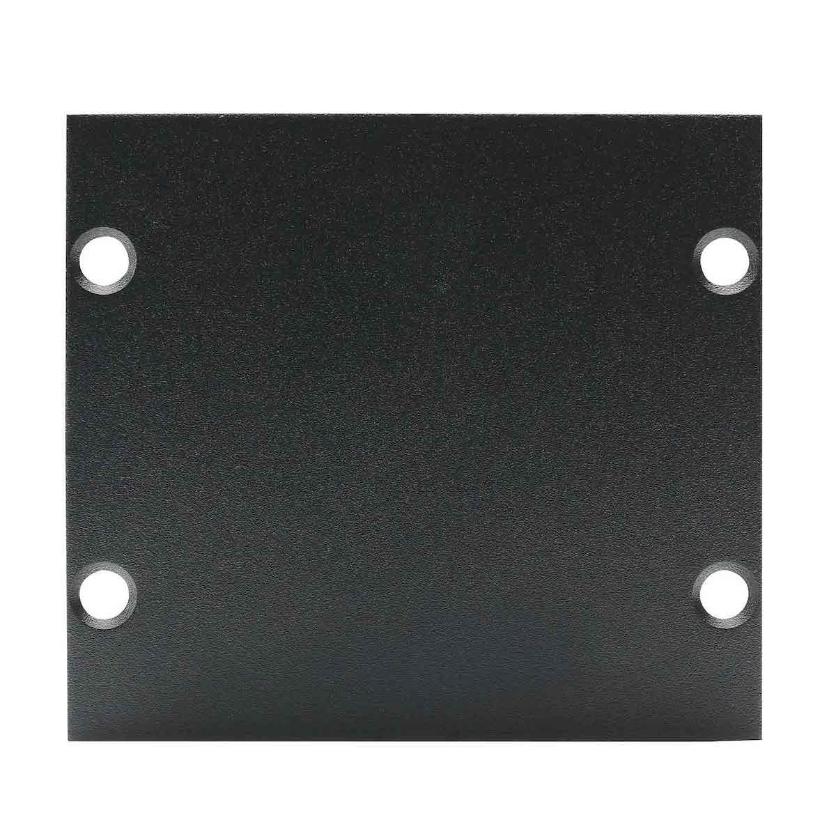 Side panel blank panel, 2 HE, 1 BE; depth: 80 mm for SYSBOXX, colour: anthracite, RAL 7016