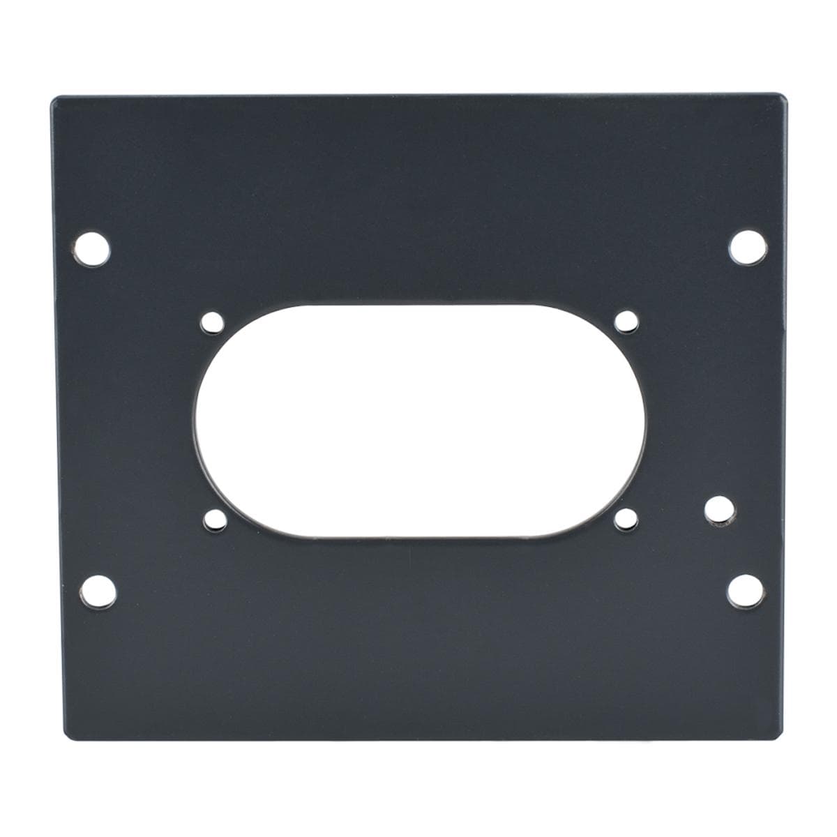 SYSBOXX Side panel blank panel, 2 HE for SYSBOXX, galvanized sheet steel 2mm, colour: anthracite, RA