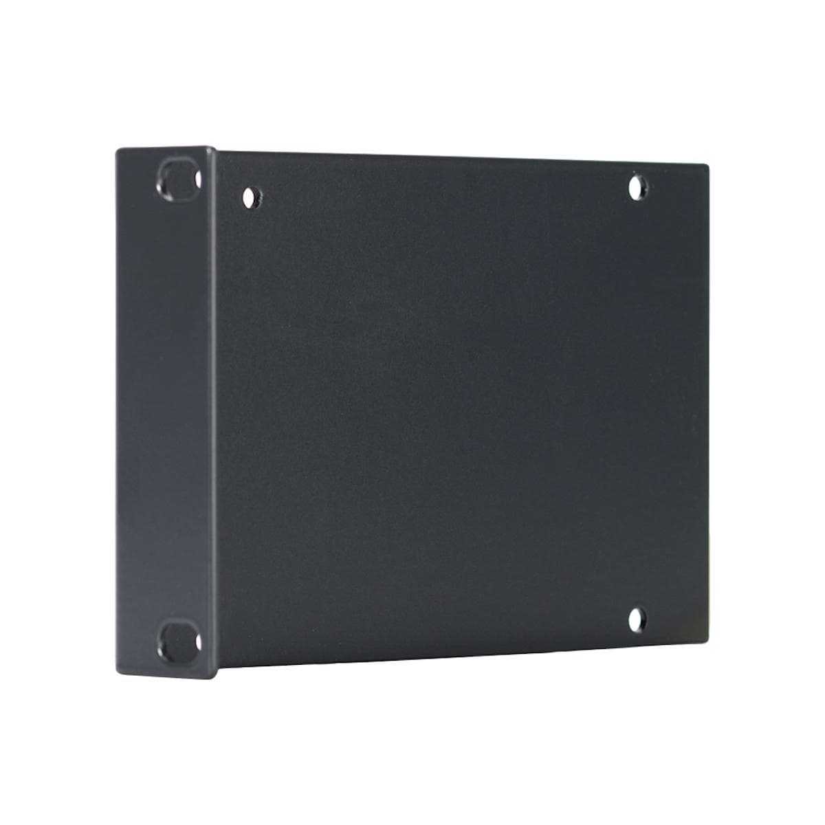 Side panel Side panel with rack angle, 2 HE; depth: 140 mm for SYSBOXX, colour: anthracite, RAL 7016