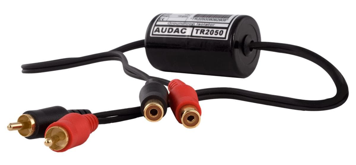 TR2050 Stereo groundloop isolator RCA male - RCA female