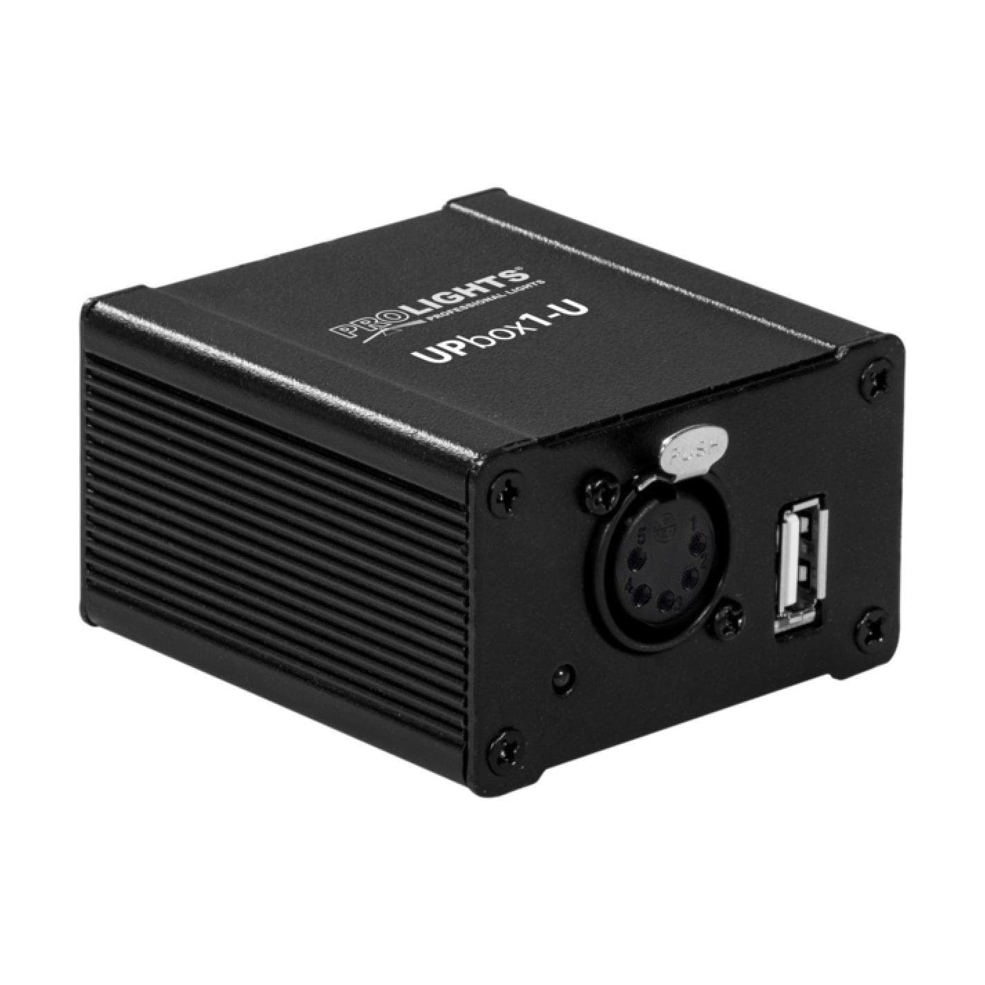 Firmware uploader kit, USB IN, 5pin XLR DMX OUT, USB OUT