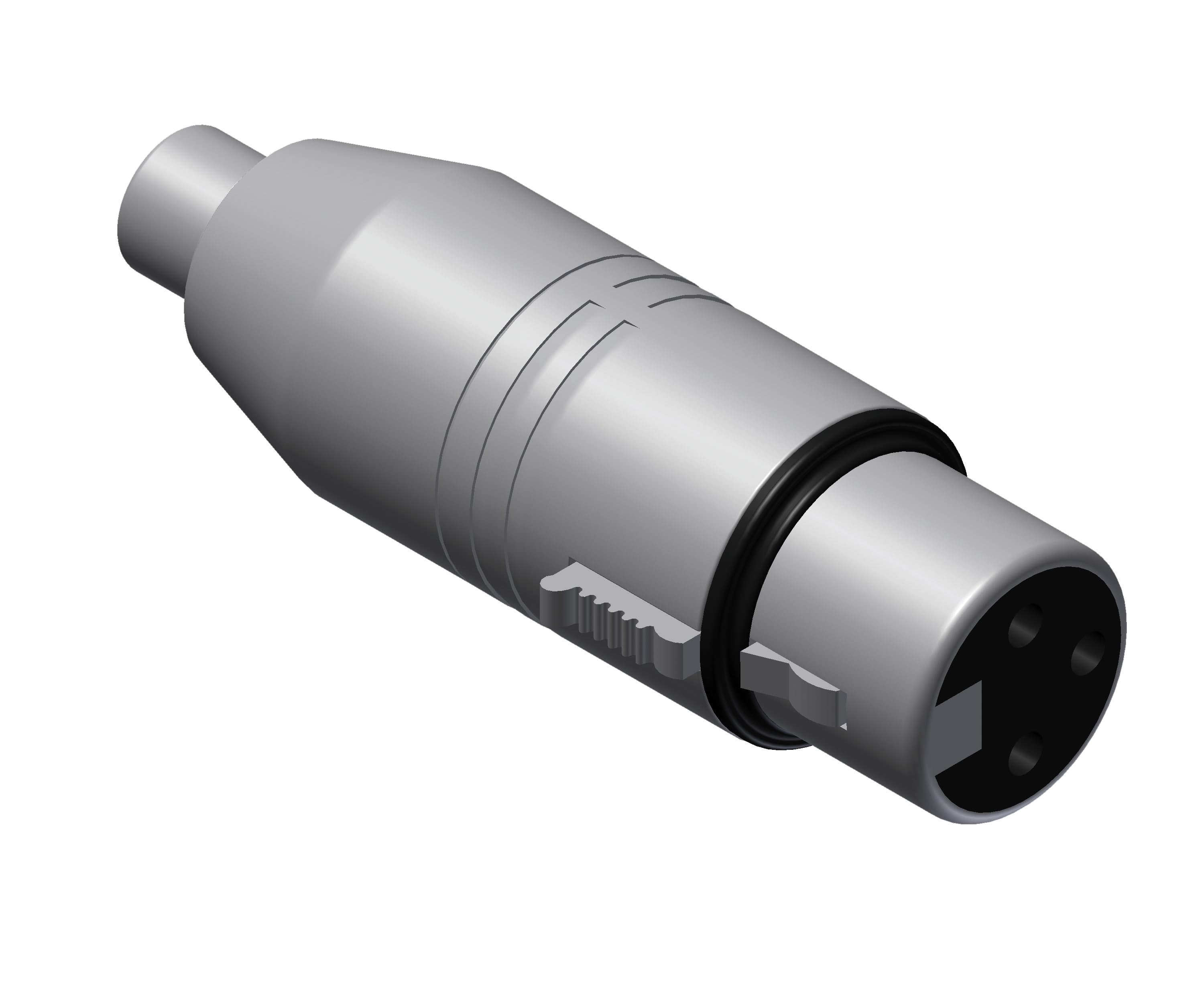 Adapter - RCA/Cinch female - XLR female Adapter