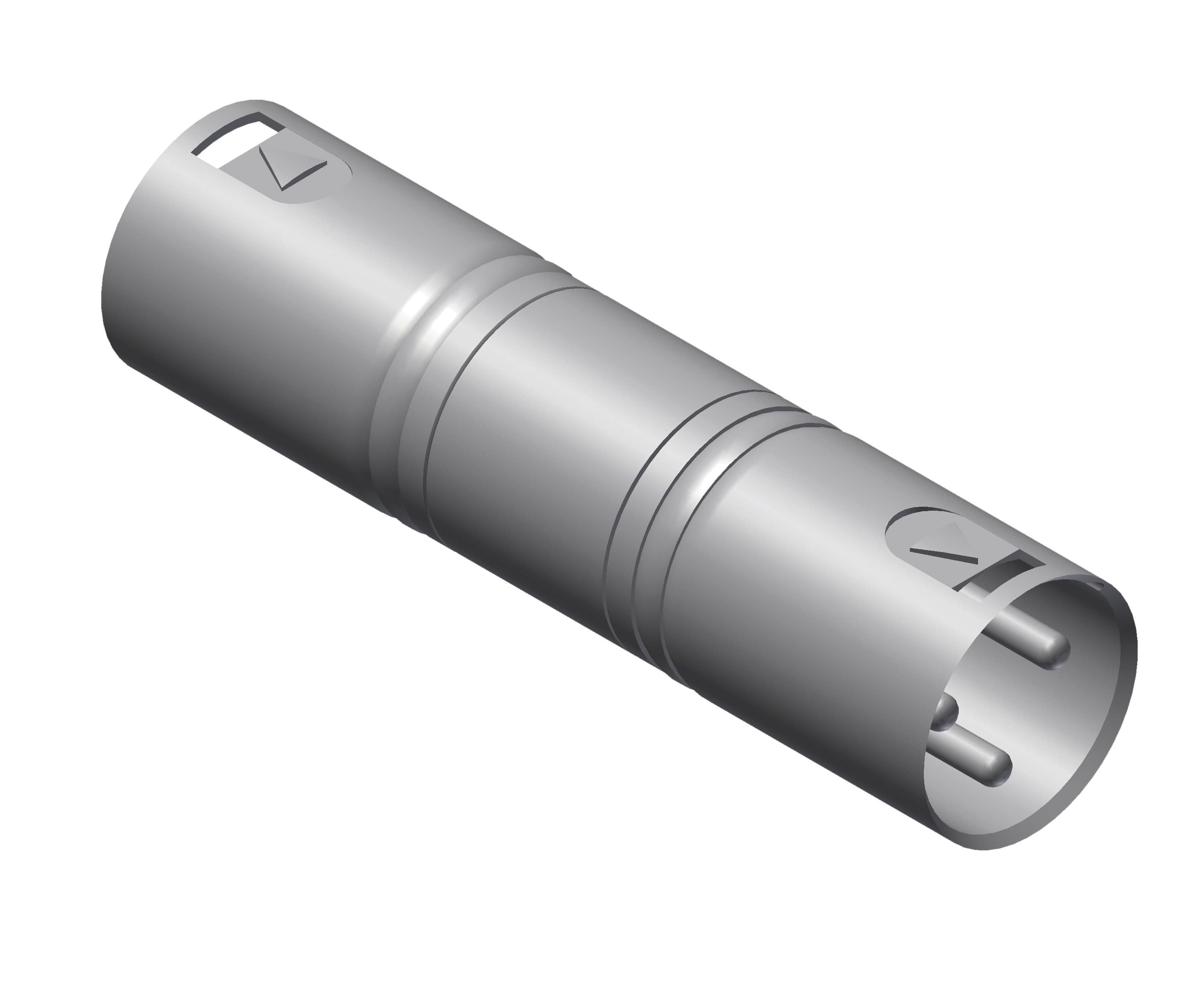 Adapter - XLR male - XLR male Adapter 25 pcs box