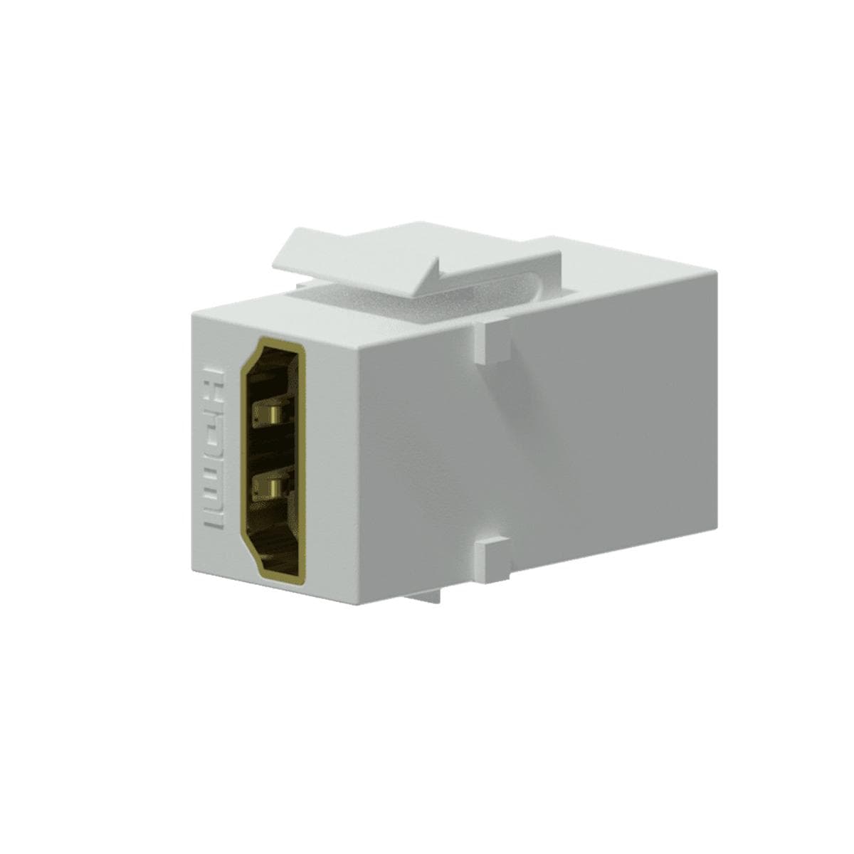 Keystone adapter - HDMI A female - HDMI A female White