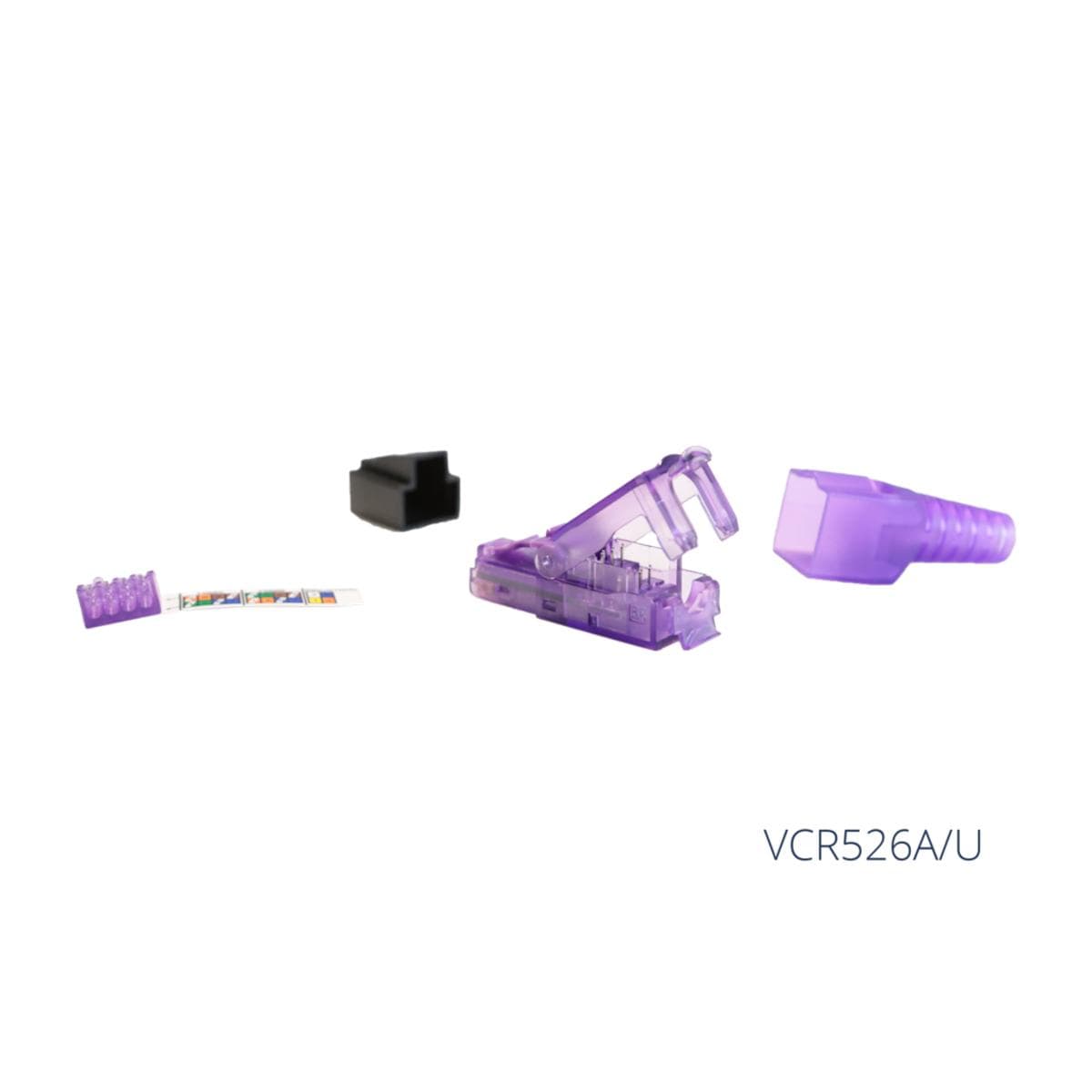 CAT6A toolless RJ45 modular plug Unshielded