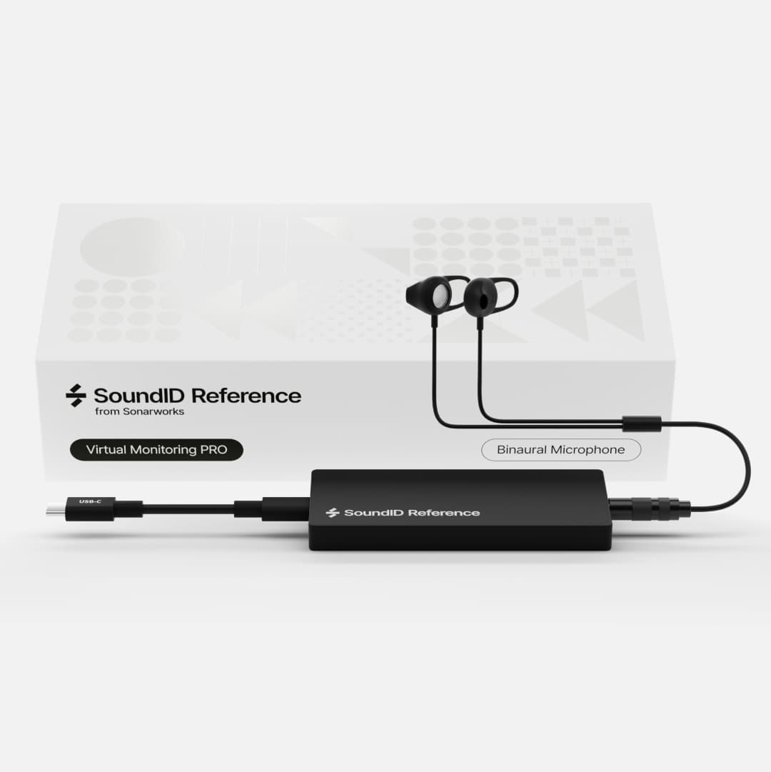 SoundID Reference Virtual Monitoring PRO with Binaural Measurement Microphone (EREF)