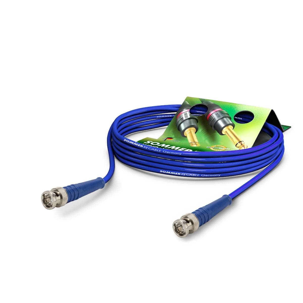 Video-patch cable hd-sdi (hdtv) SC-Vector 0.8/3.7, 1 x 0,50 mm² | BNC / BNC, DAMAR & HAGEN | 10,00m