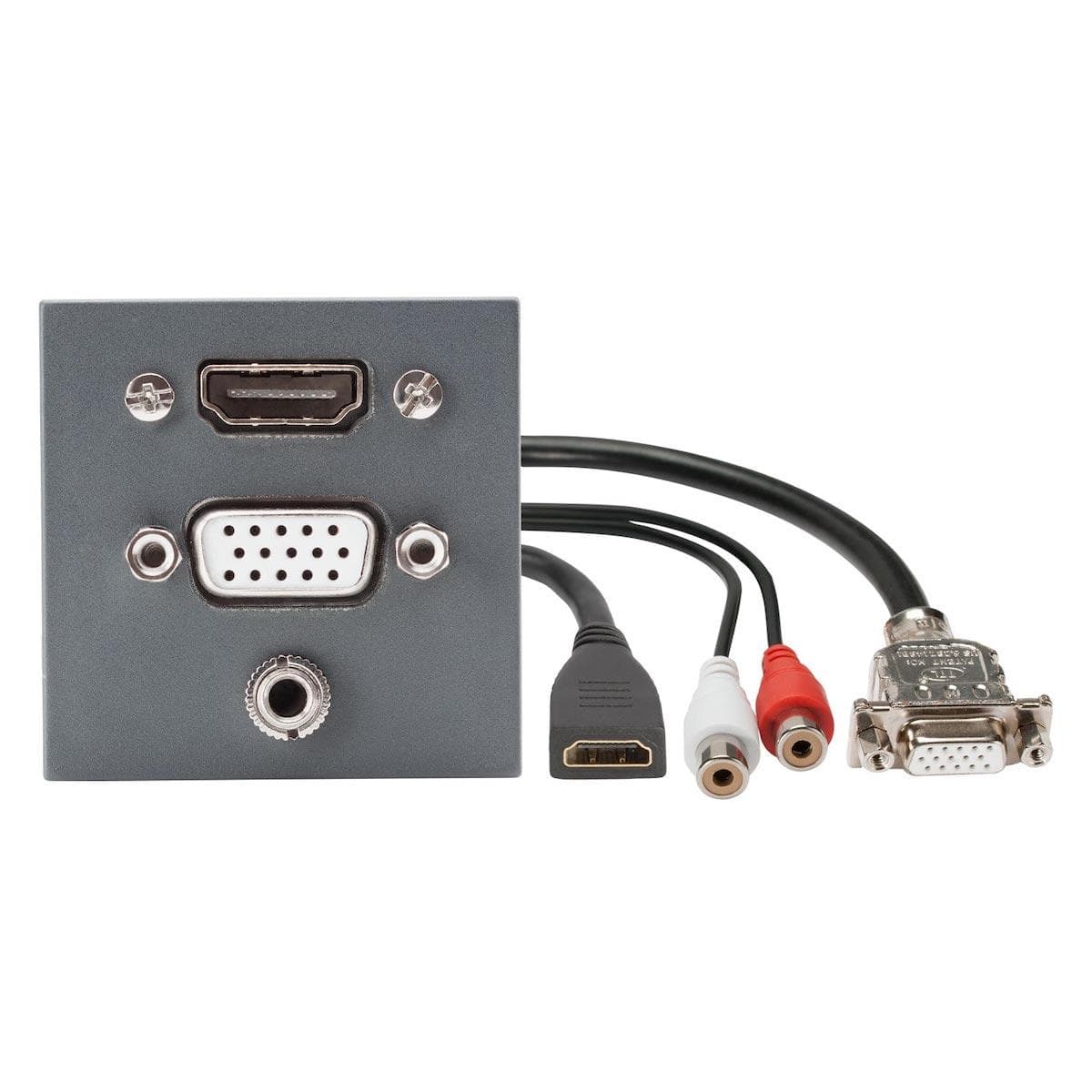 connection-modul HDMI fem. —> 0.15 m (0.5 ft.) breakout cable HDMI fem. + VGA fem. —> 0.15 m (0.5