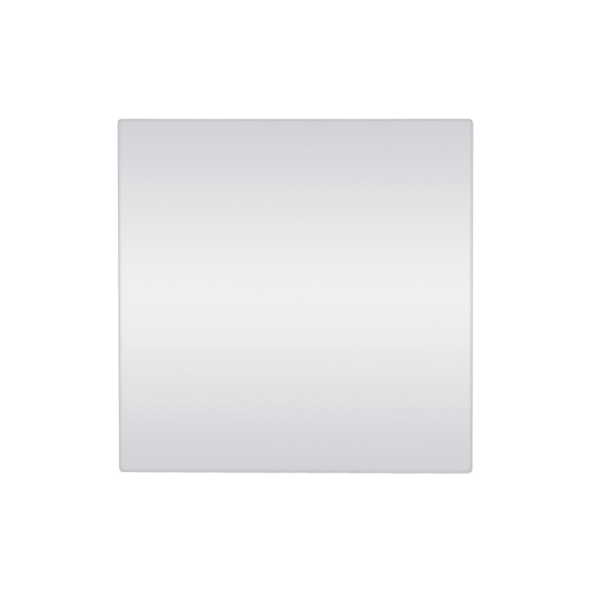 Blind plate , scale: 45x45 mm, plastic, colour: pure white