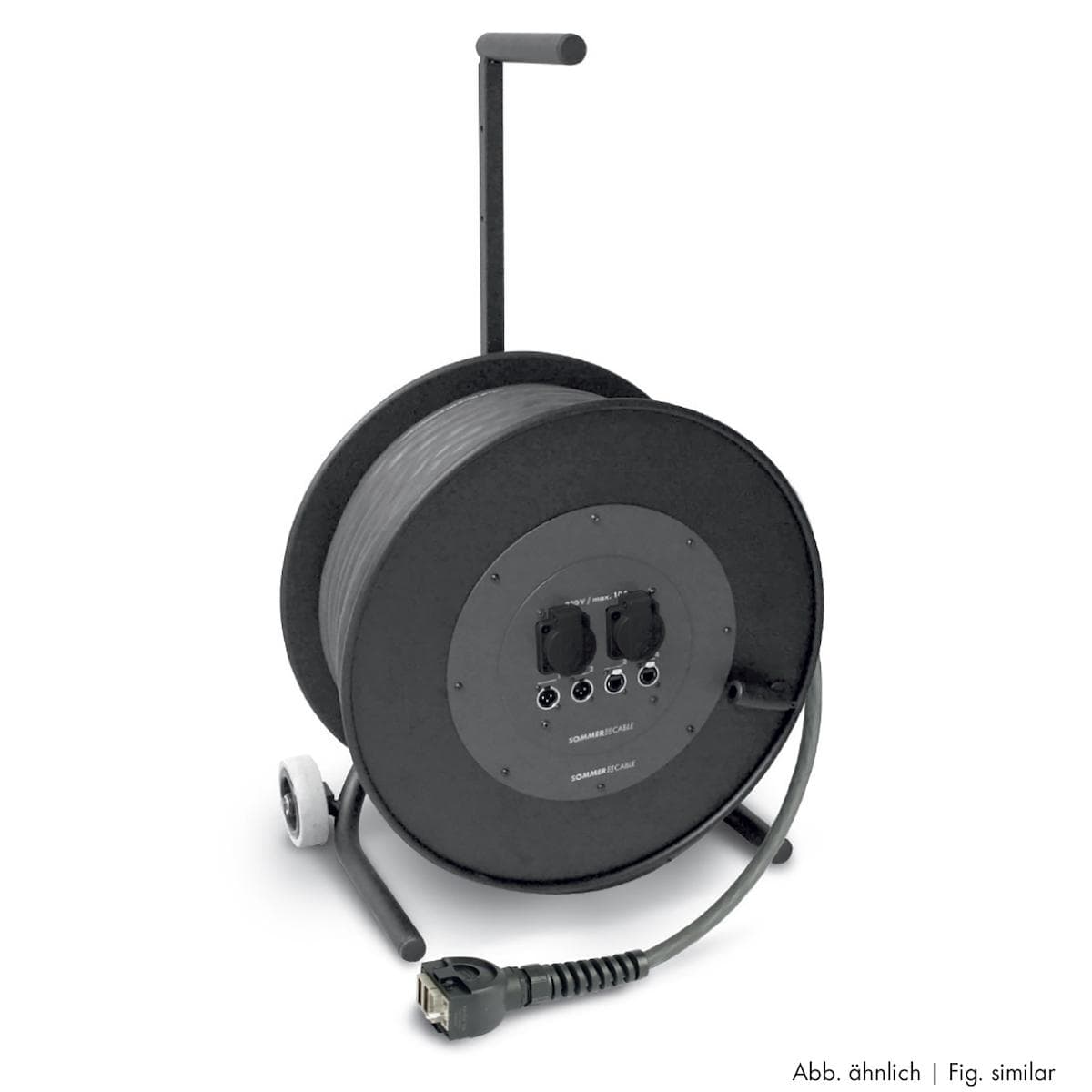 Sommer cable network / DMX & power system , XLR 3-pole male/Ethercon female/HAN-ECO male, without cl