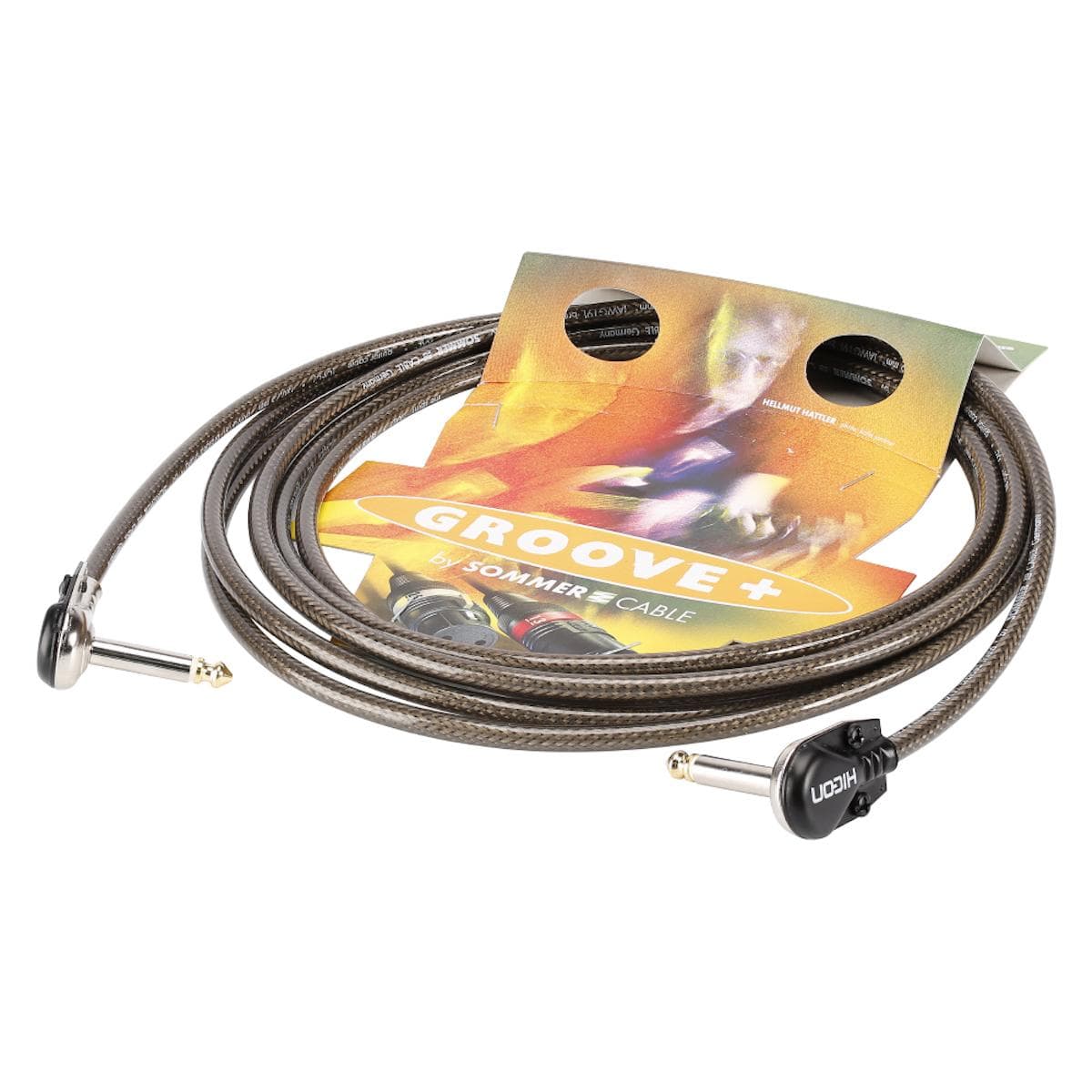 Instrument cable Spirit XS Highflex, 1 x 0,75 mm² | jack 90° / jack 90°, HICON | 9,00m