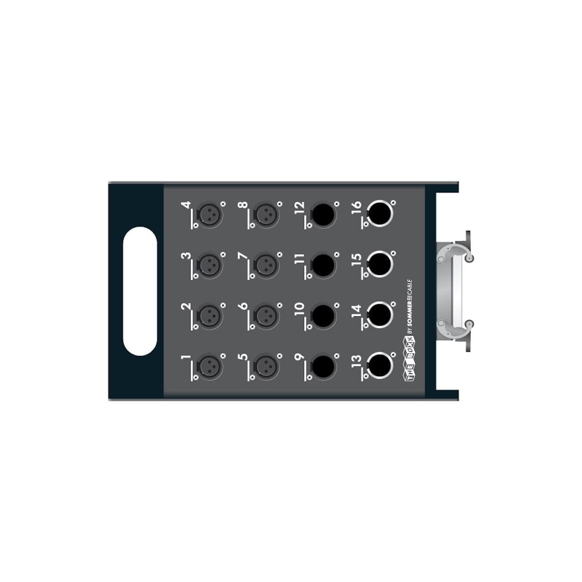 THE BOXX -> Square-MP-connector | 08/00 | separate grounding | NEUTRIK
